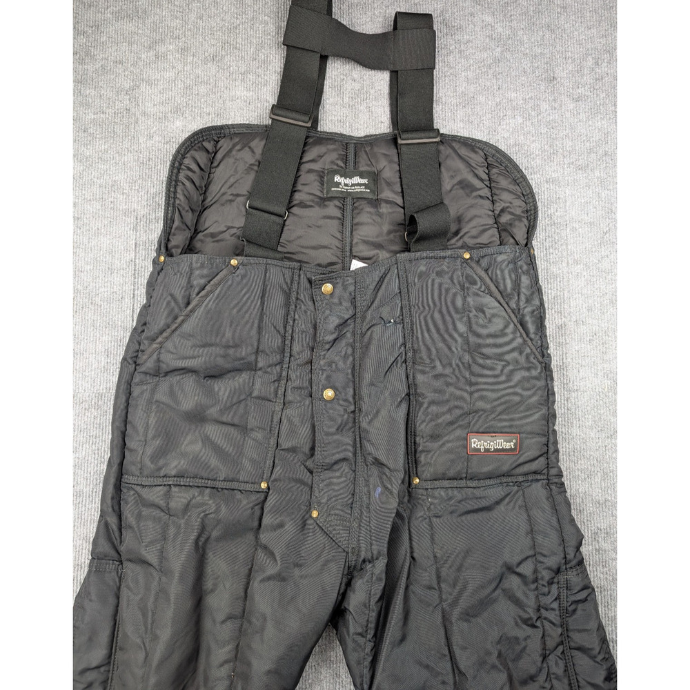 Refrigiwear Overalls Mens Large Cold Weather Puffer Work Wear Outdoor Utility